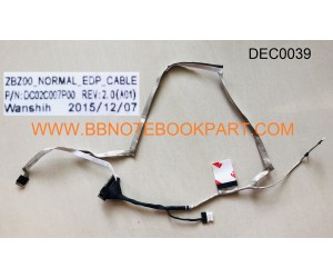 DELL LCD Cable สายแพรจอ Latitude E7250 7250   ZBZ00 03H0NG   (30 Pin)      DC02C007P00 
